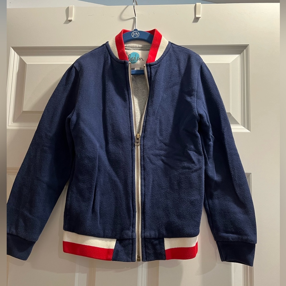Boden Boys Zip Up Cardigan